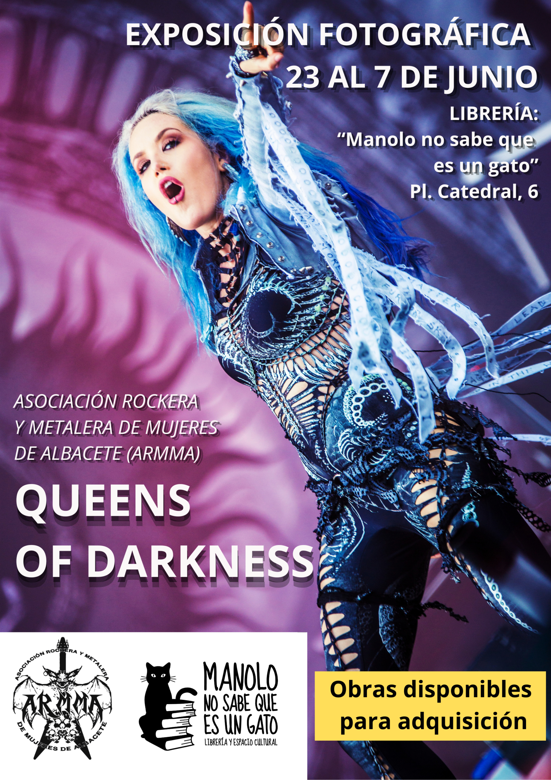 En este momento estás viendo Exposición «Queens of darkness»