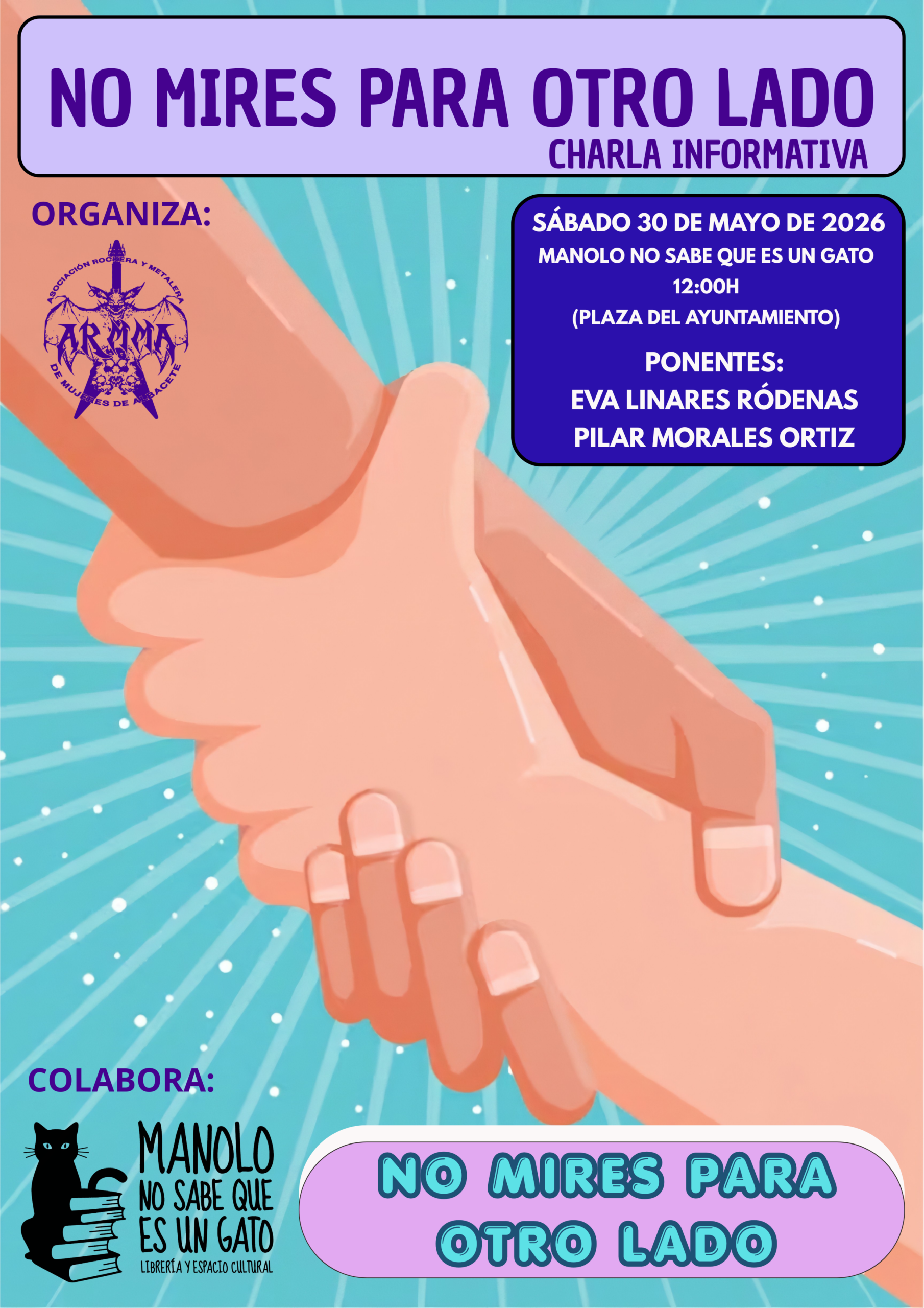 En este momento estás viendo Charla «No mires para otro lado»