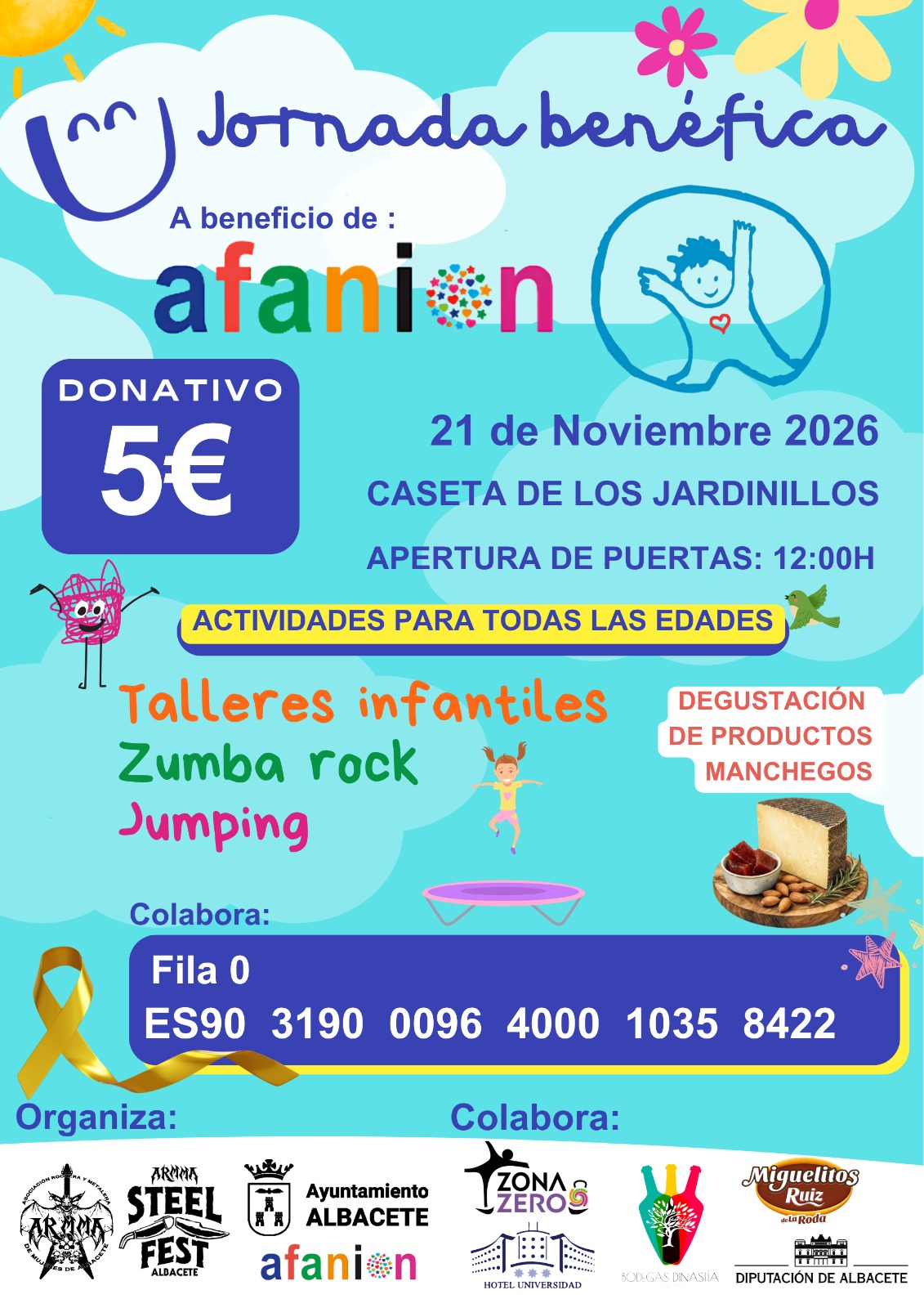 Lee más sobre el artículo Jornada a beneficio de AFANION