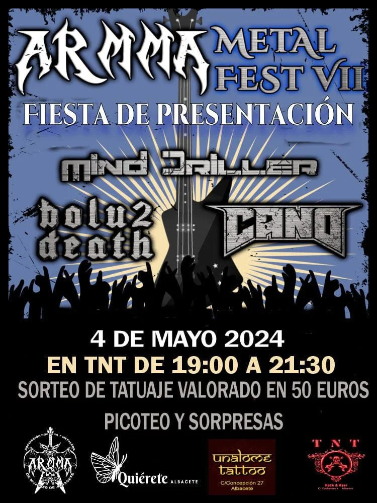 En este momento estás viendo Presentación ARMMA Metal Fest VII